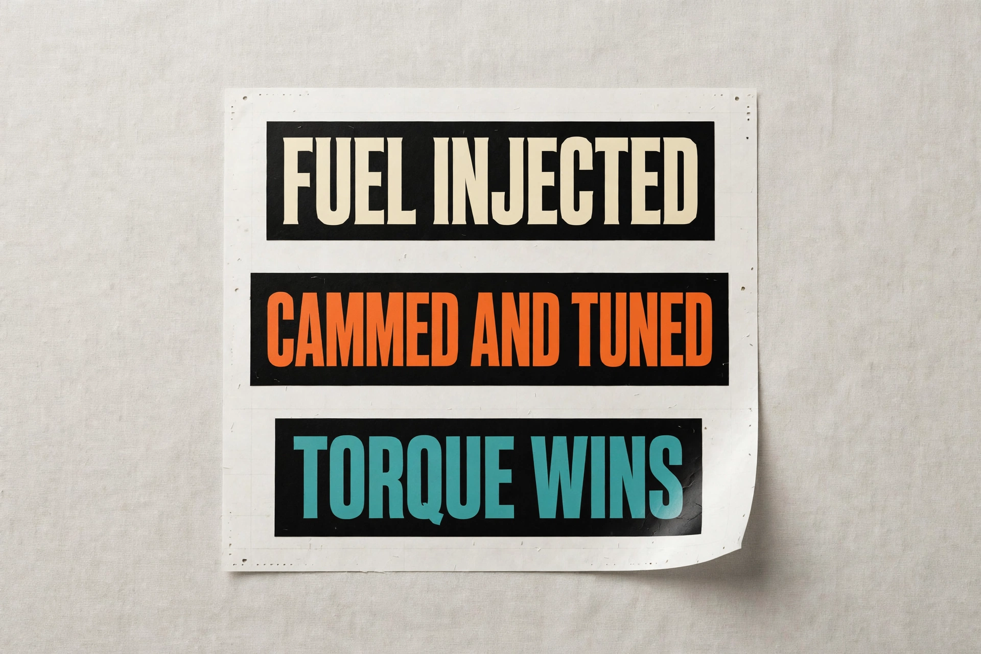 Decal Set 3 — Decal Set for Restomod Fans
