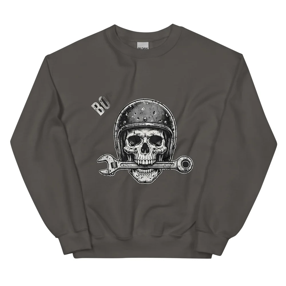 Born to Wrench Pullover — Pullover Sweatshirt for Bikers