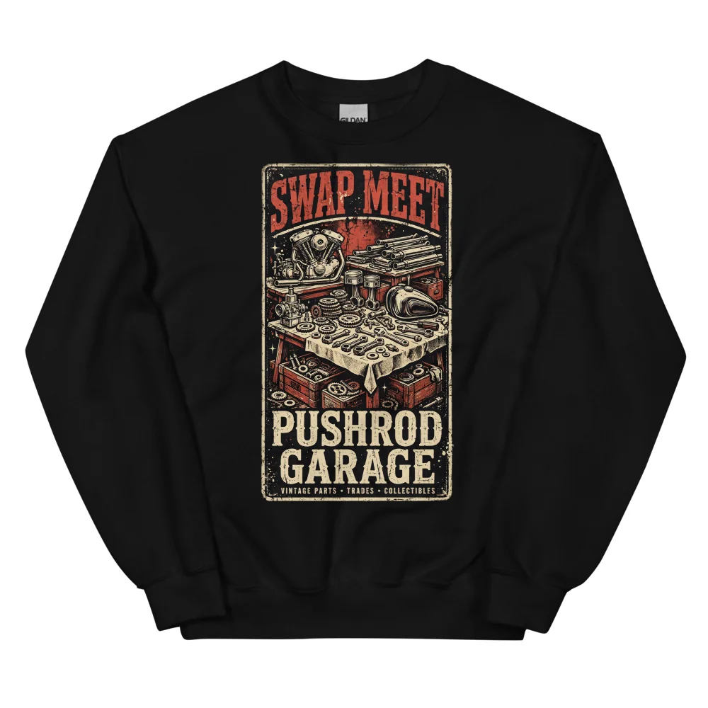 Swap Meet Pullover — Pullover Sweatshirt for Bikers