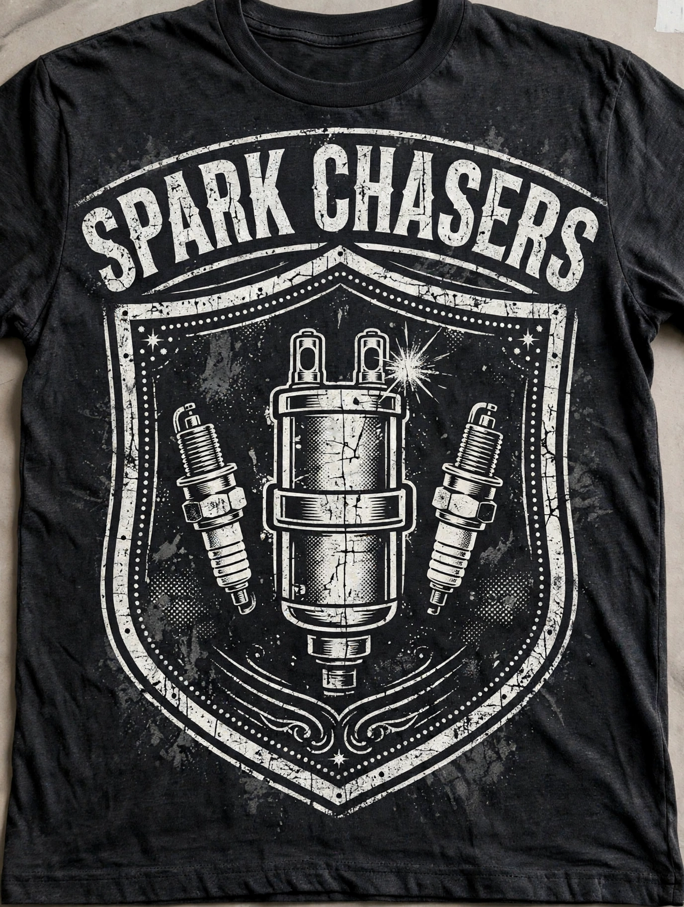 Spark Chasers — T-Shirt for Bikers