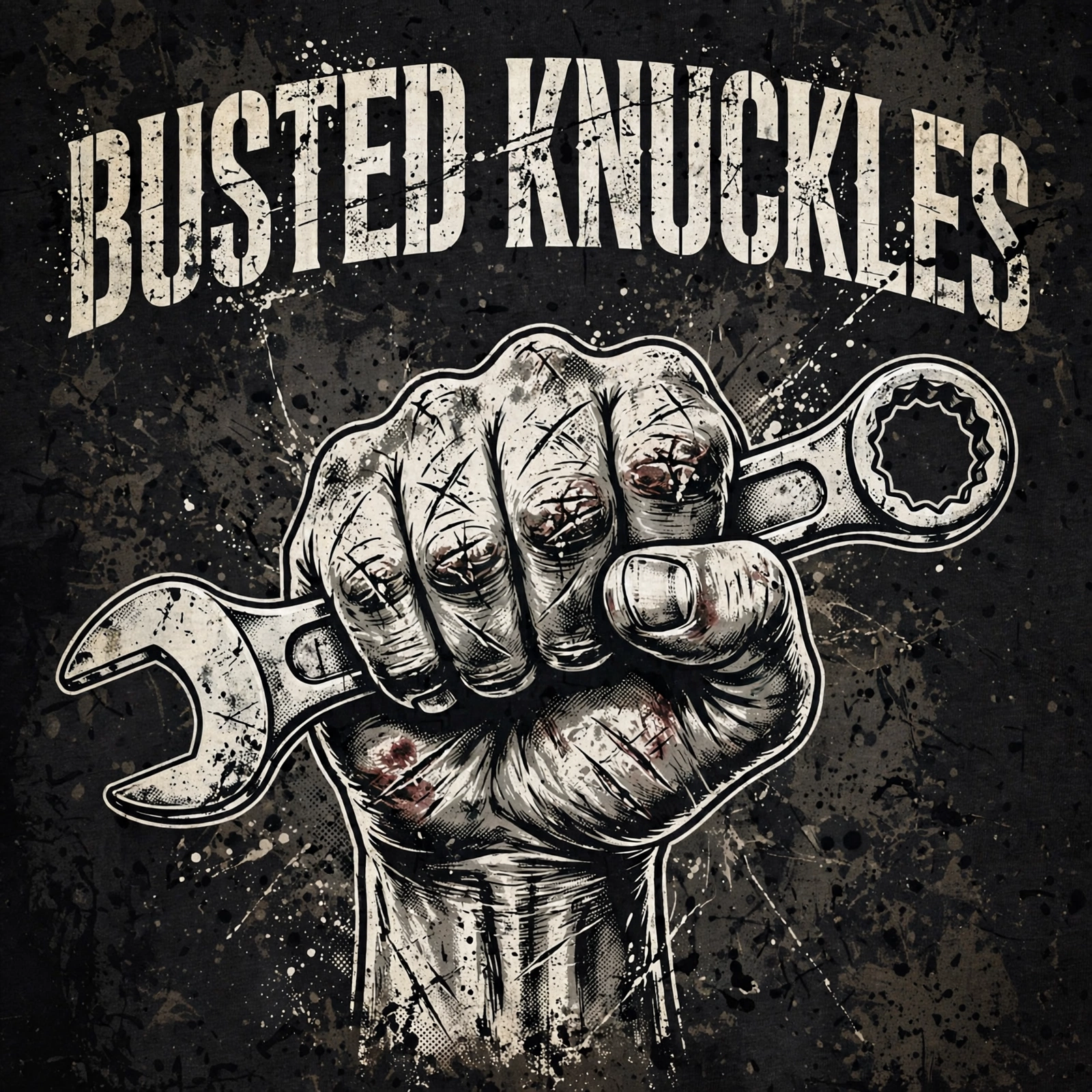 Busted Knuckles tee