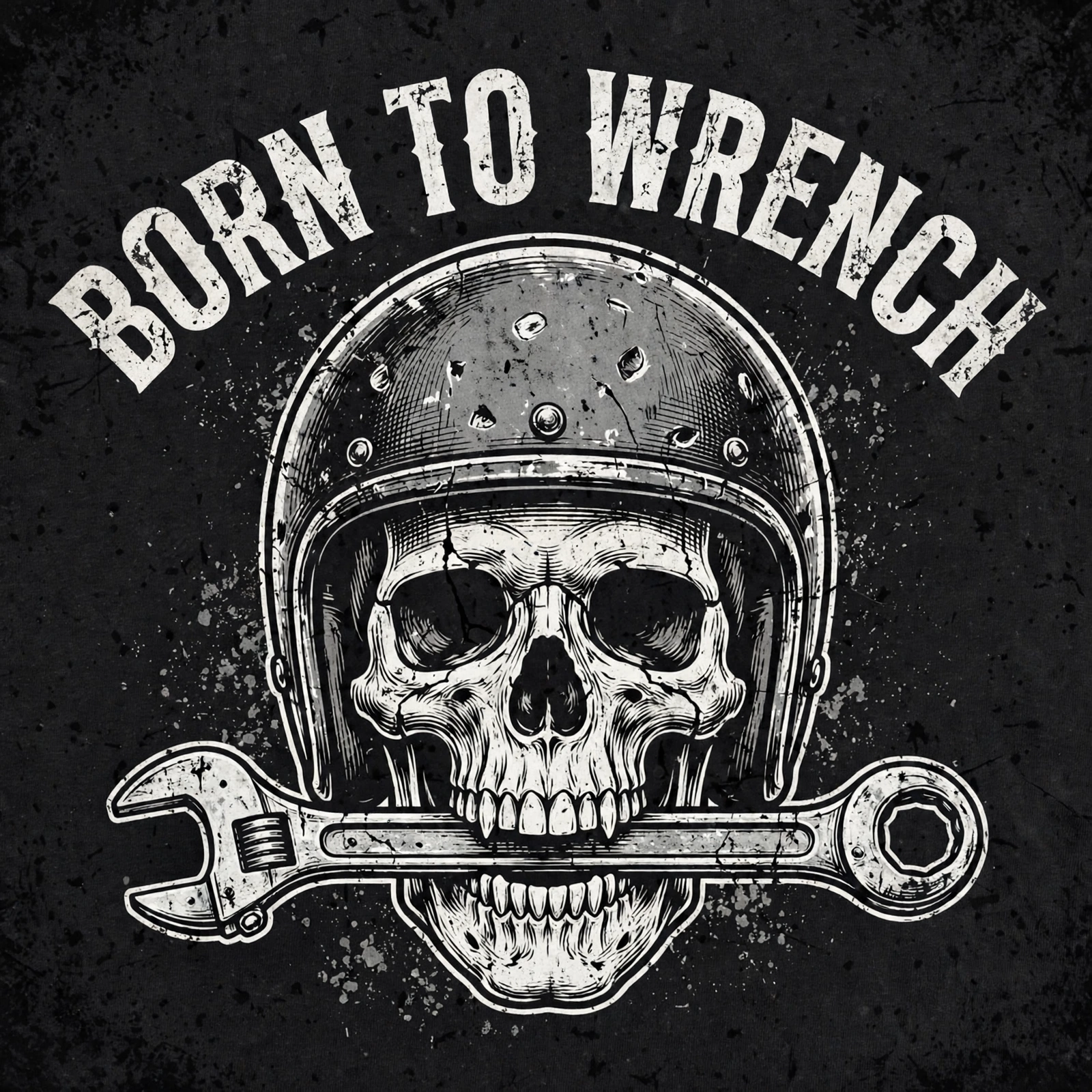 Born to Wrench — T-Shirt for Bikers