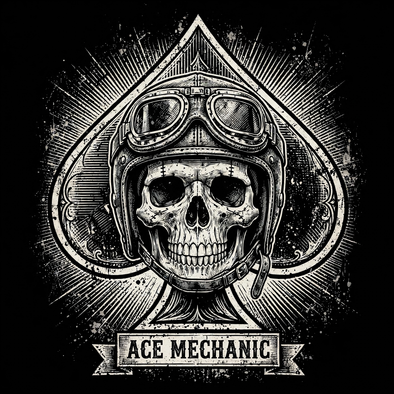 Ace Mechanic tee