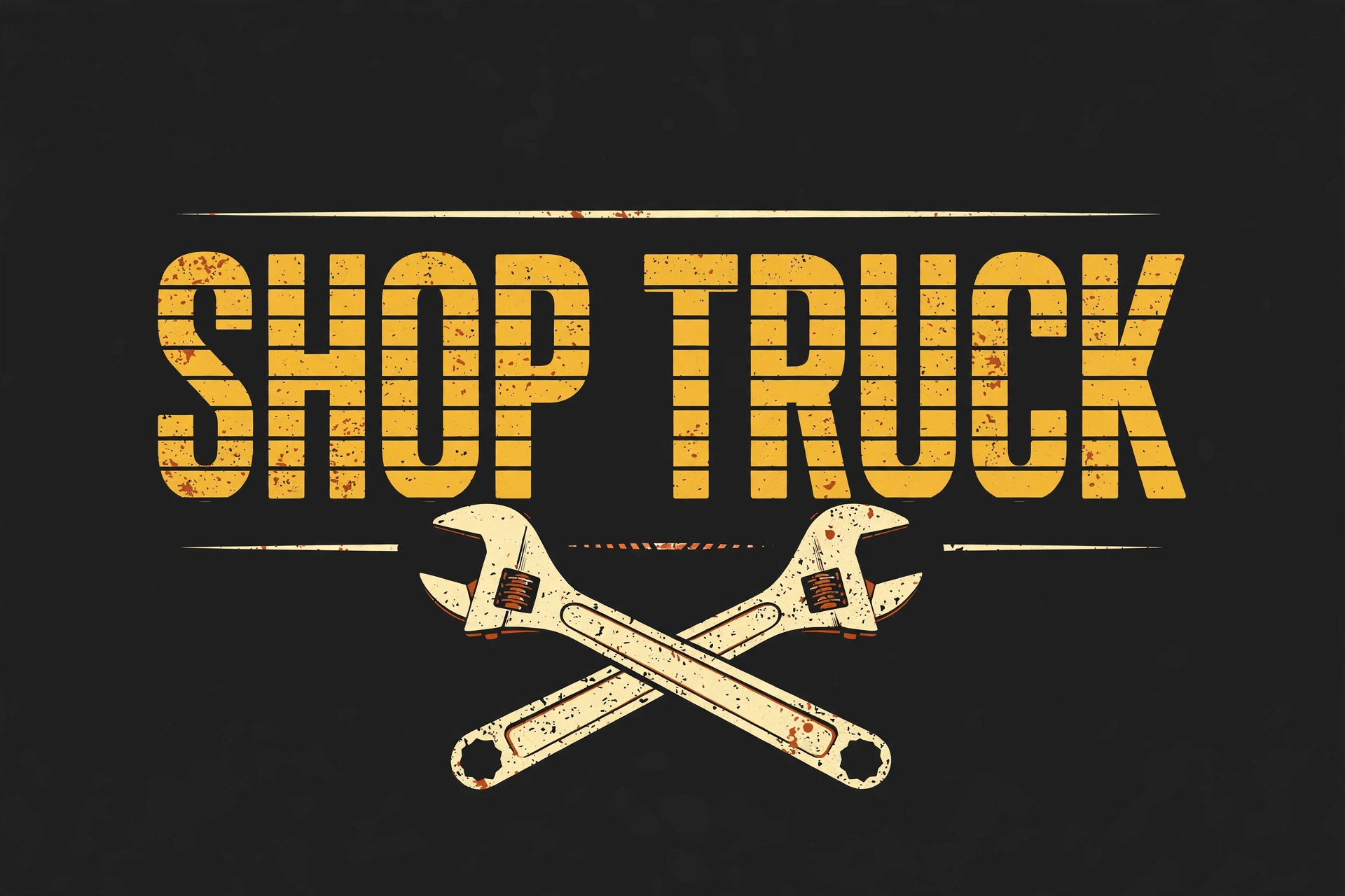 Shop Truck — T-Shirt for Classic Truck Fans