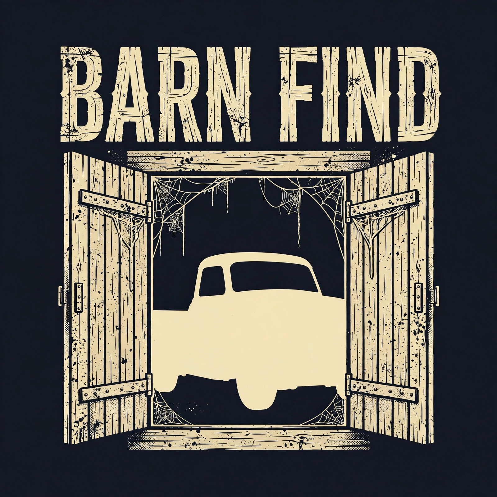 Barn Find — T-Shirt for Classic Truck Fans