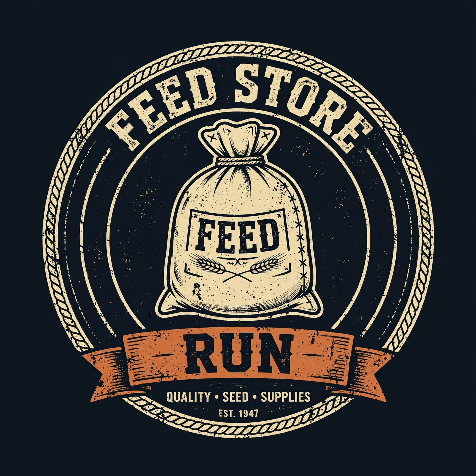 Feed Store Run — T-Shirt for Classic Truck Fans