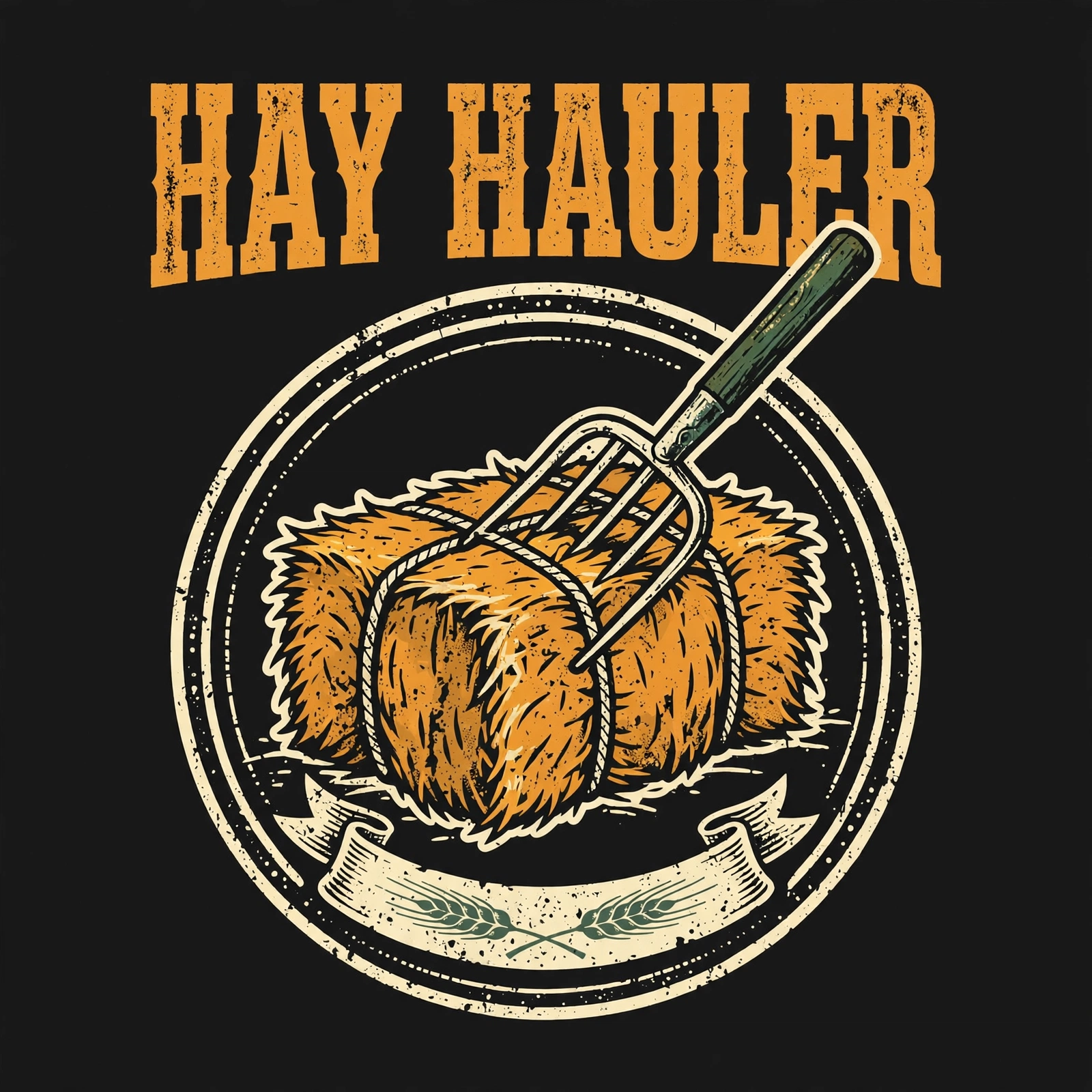 Hay Hauler — T-Shirt for Classic Truck Fans