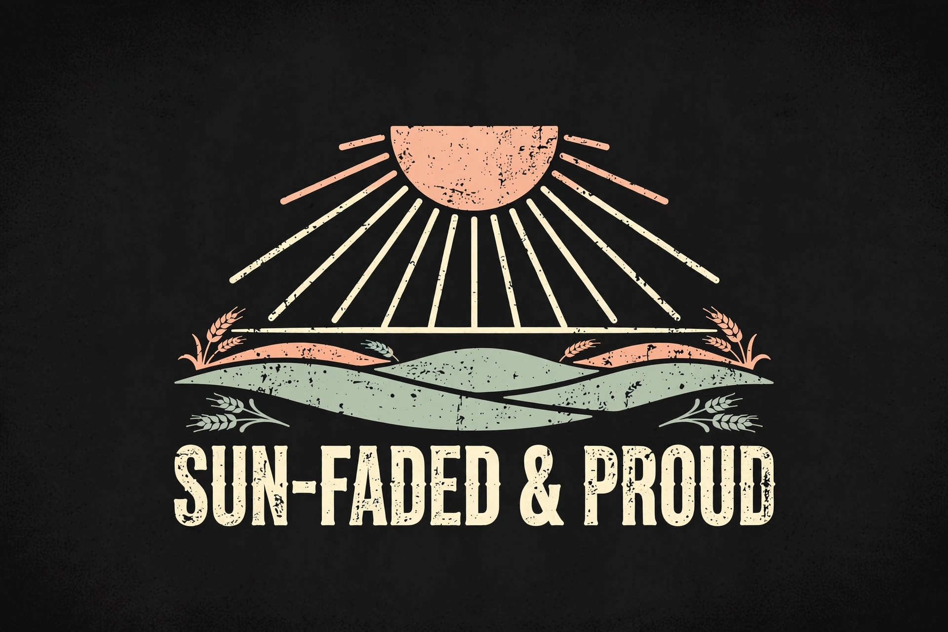Sun-Faded & Proud — T-Shirt for Classic Truck Fans