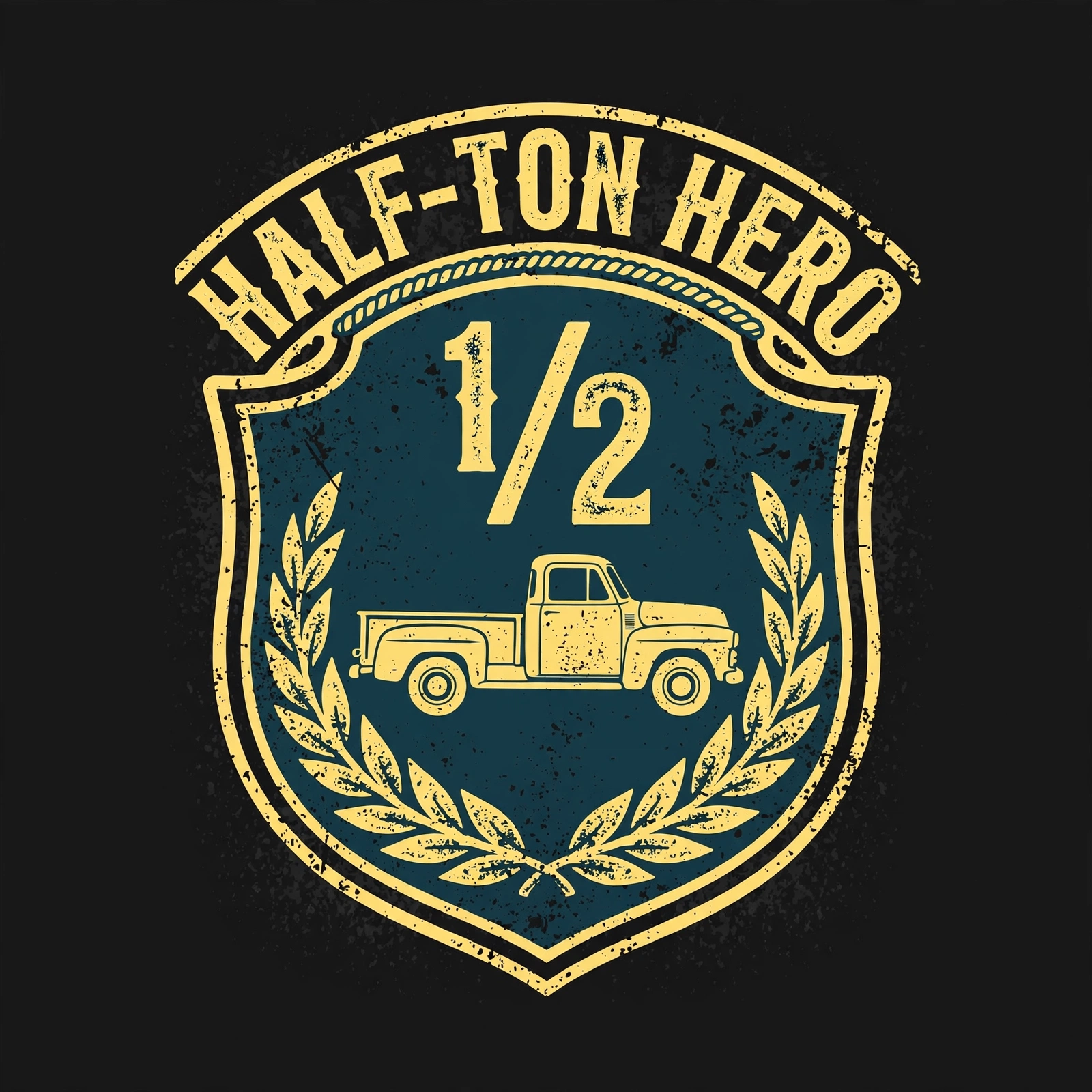 Half-Ton Hero — T-Shirt for Classic Truck Fans