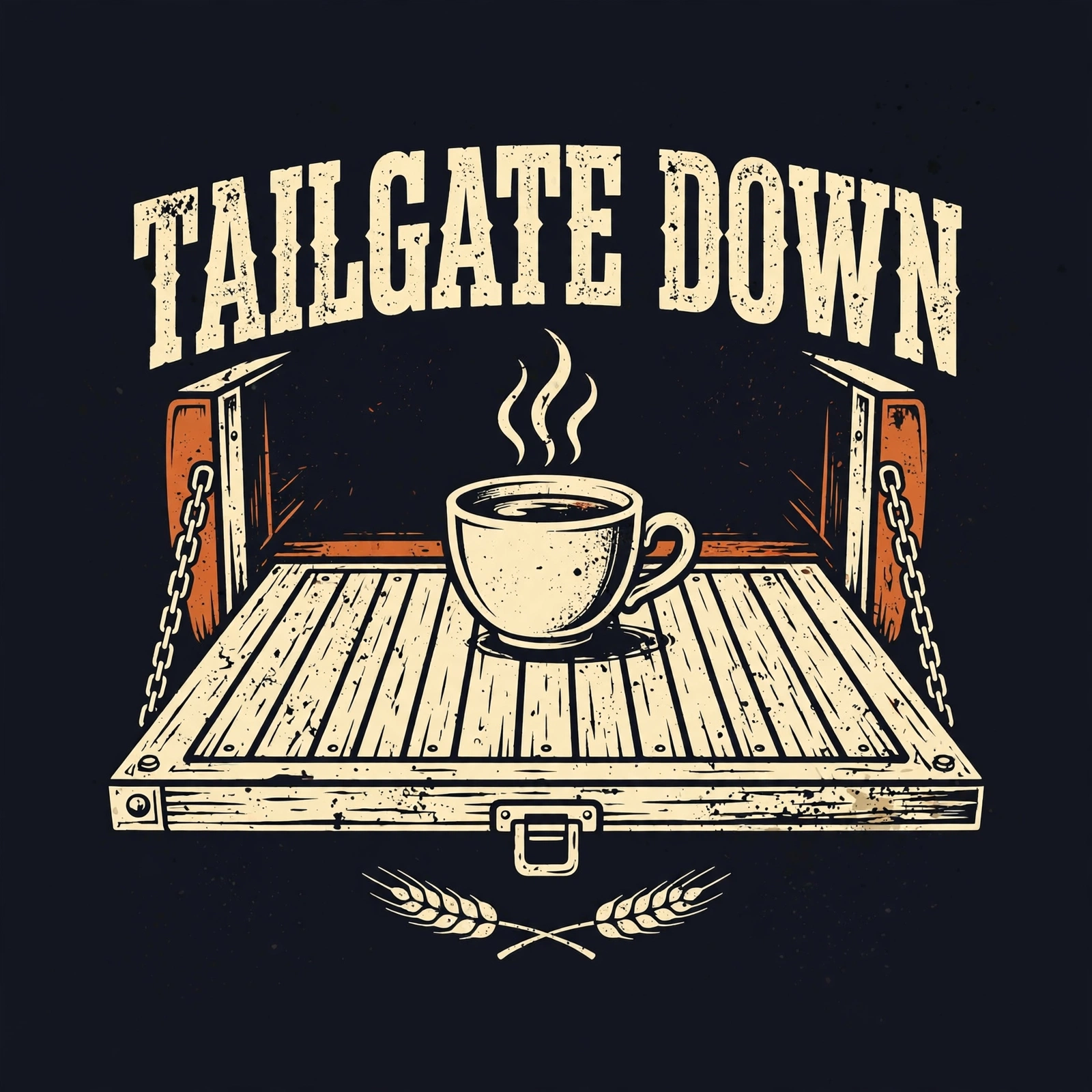Tailgate Down — T-Shirt for Classic Truck Fans