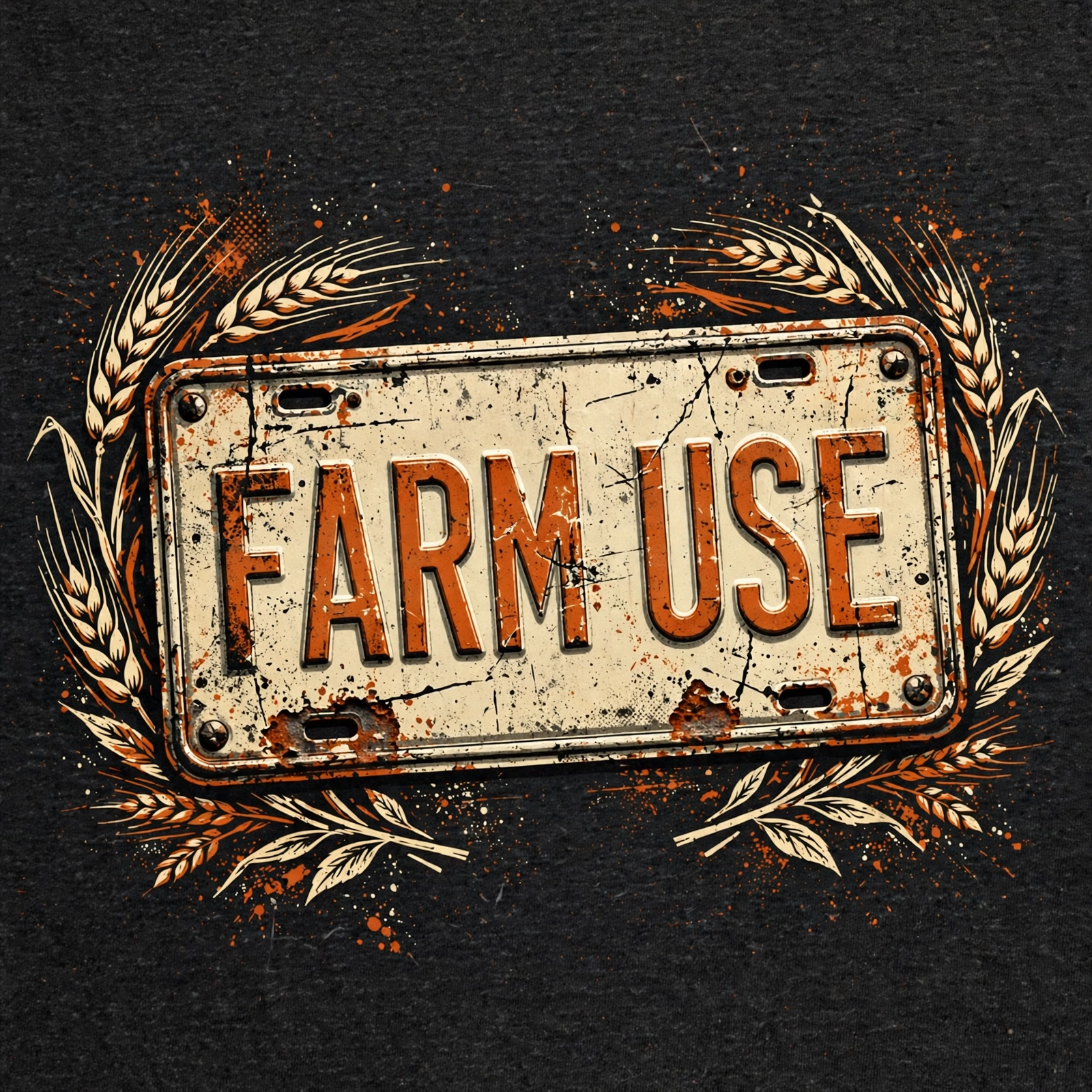Farm Use — T-Shirt for Classic Truck Fans